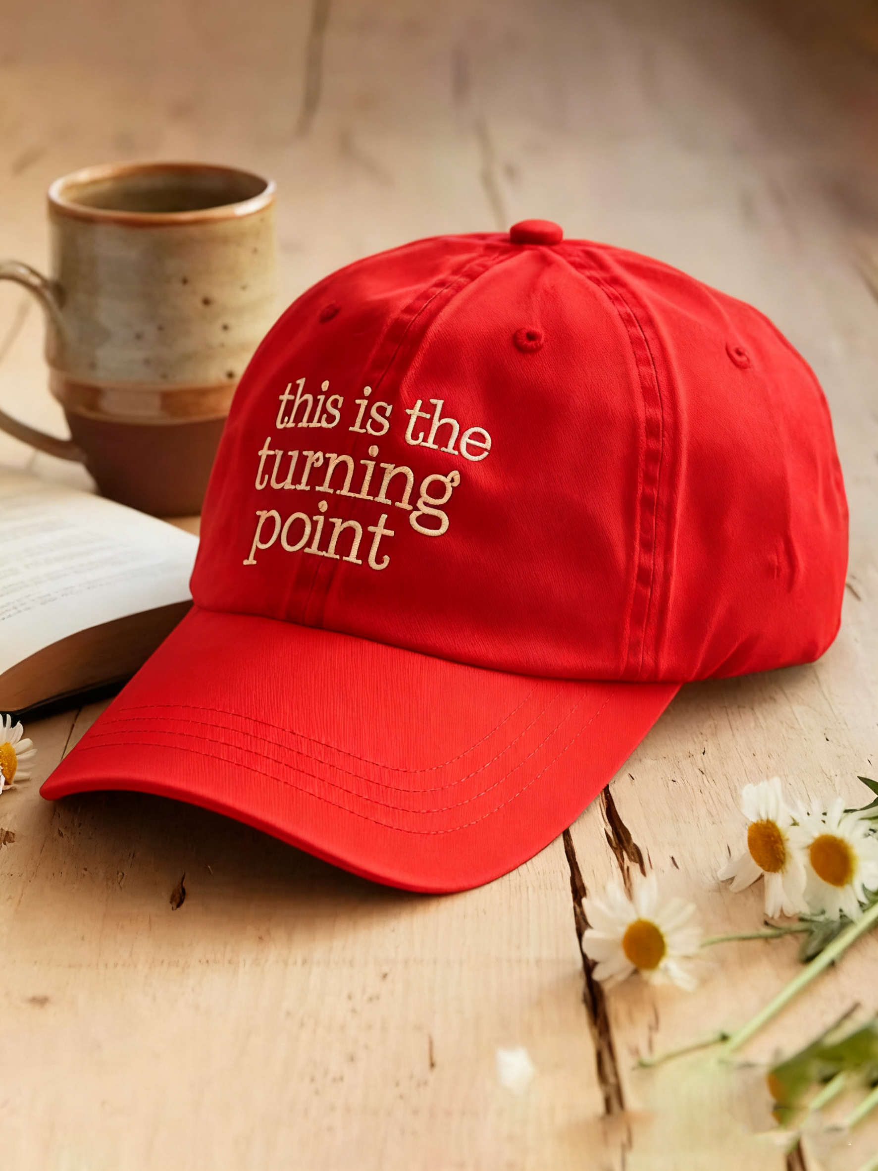 This Is The Turning Printed Baseball Cap