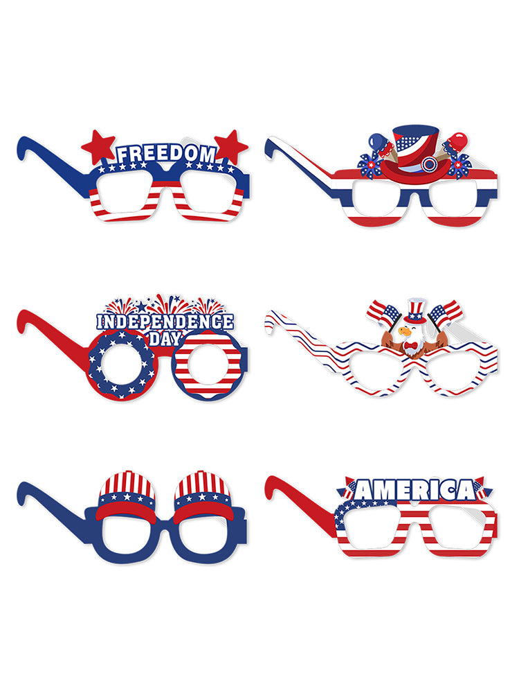 Independence Day Tie Red White Blue Star Stripes Bow Tie