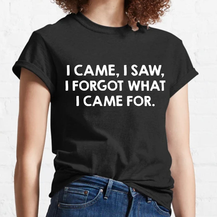 I Came And Saw T-shirt