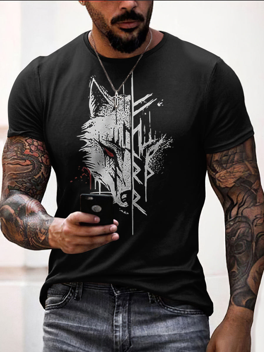 Berserker Rune Cotton T-shirt