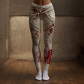 Women's Halloween Bandage Art Casual Leggings