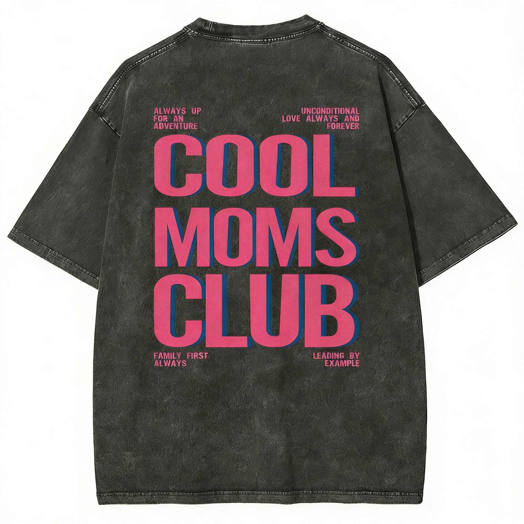Cool Moms Club Unisex Fit Washed T-shirt