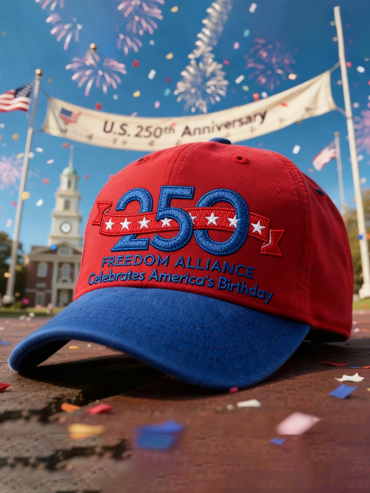 United States 250th Anniversary Print Cap