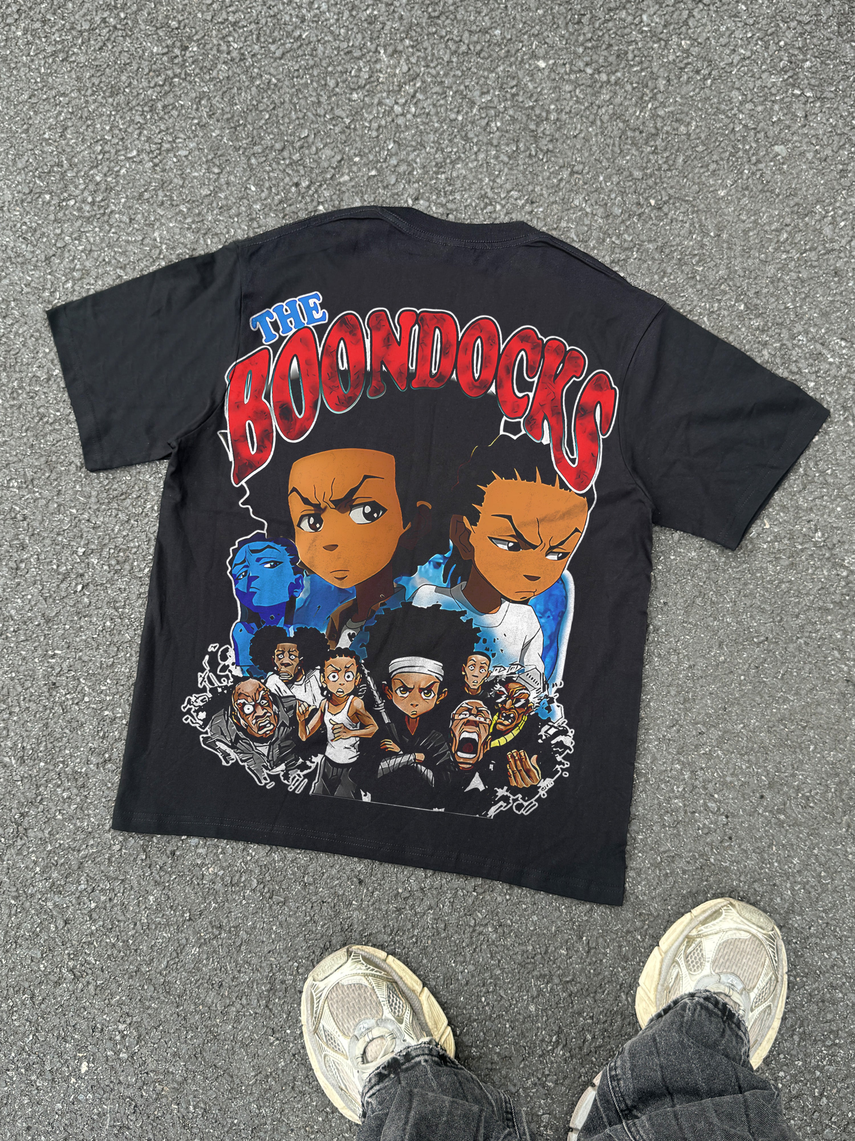 The Boondocks Themed Print Graphic Cotton T-shirt