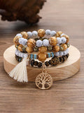 Bohemian Life Tree Beads Bracelet