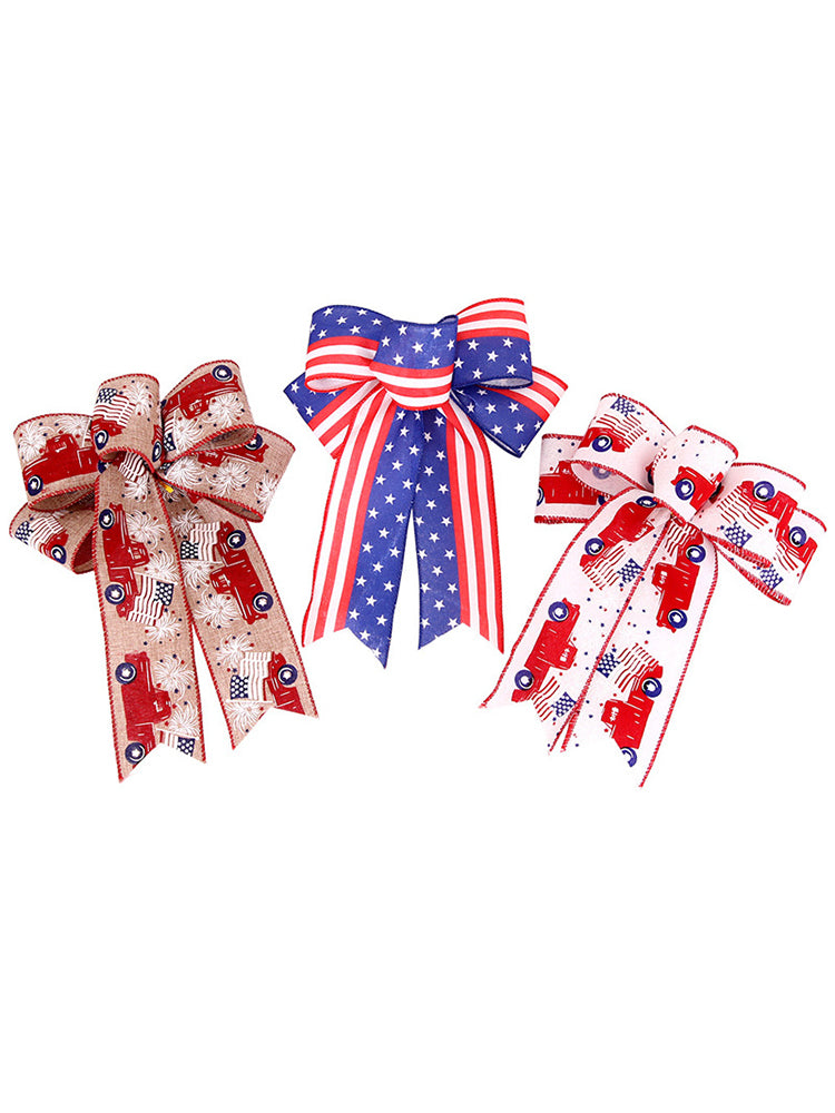 Independence Day Flag Bow