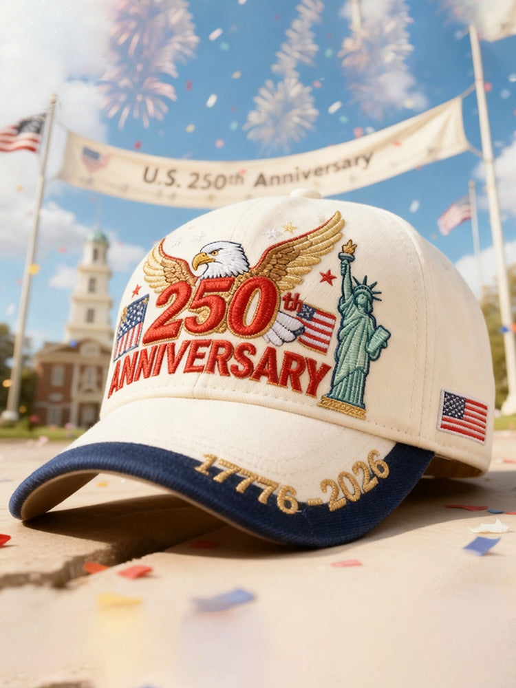 United States 250th Anniversary Print Cap
