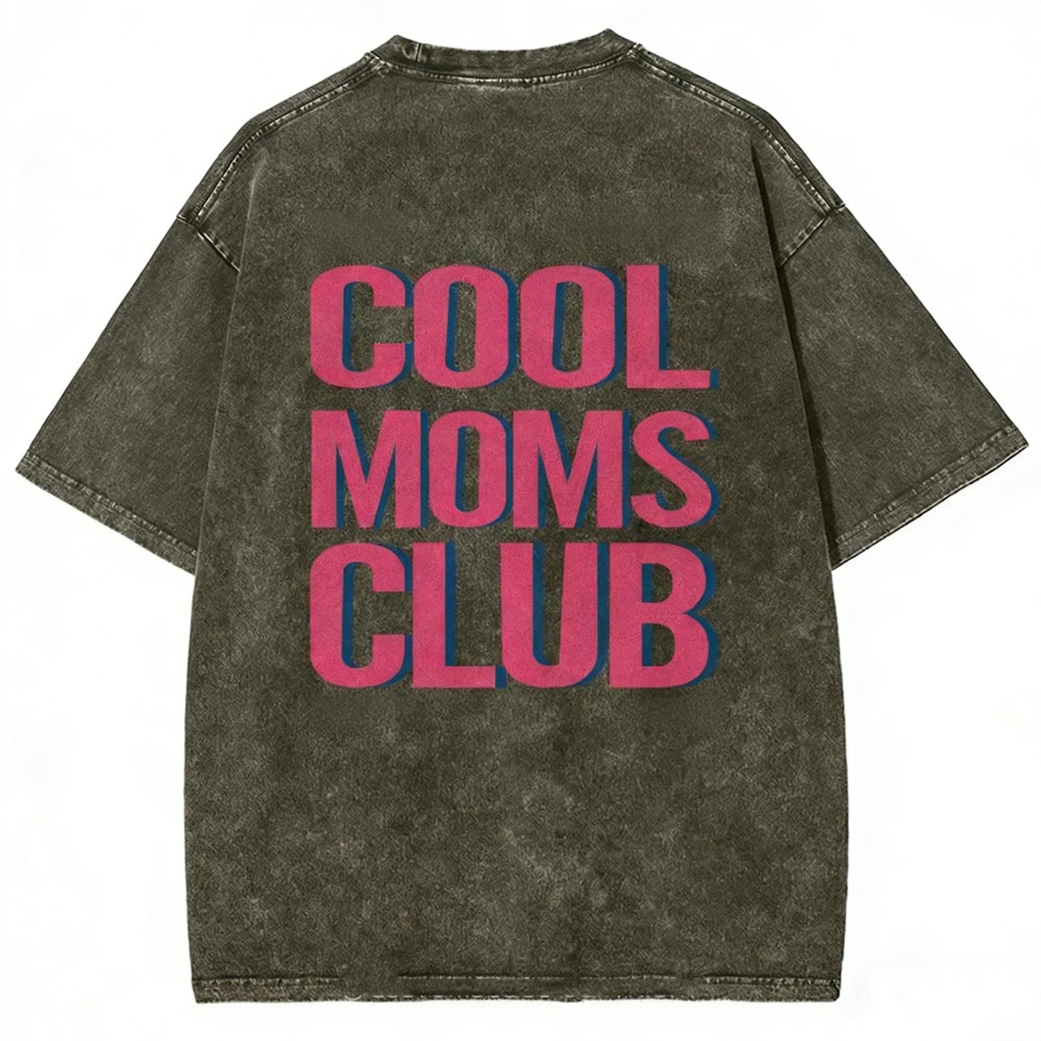 Cool Moms Club Unisex Fit Washed T-shirt