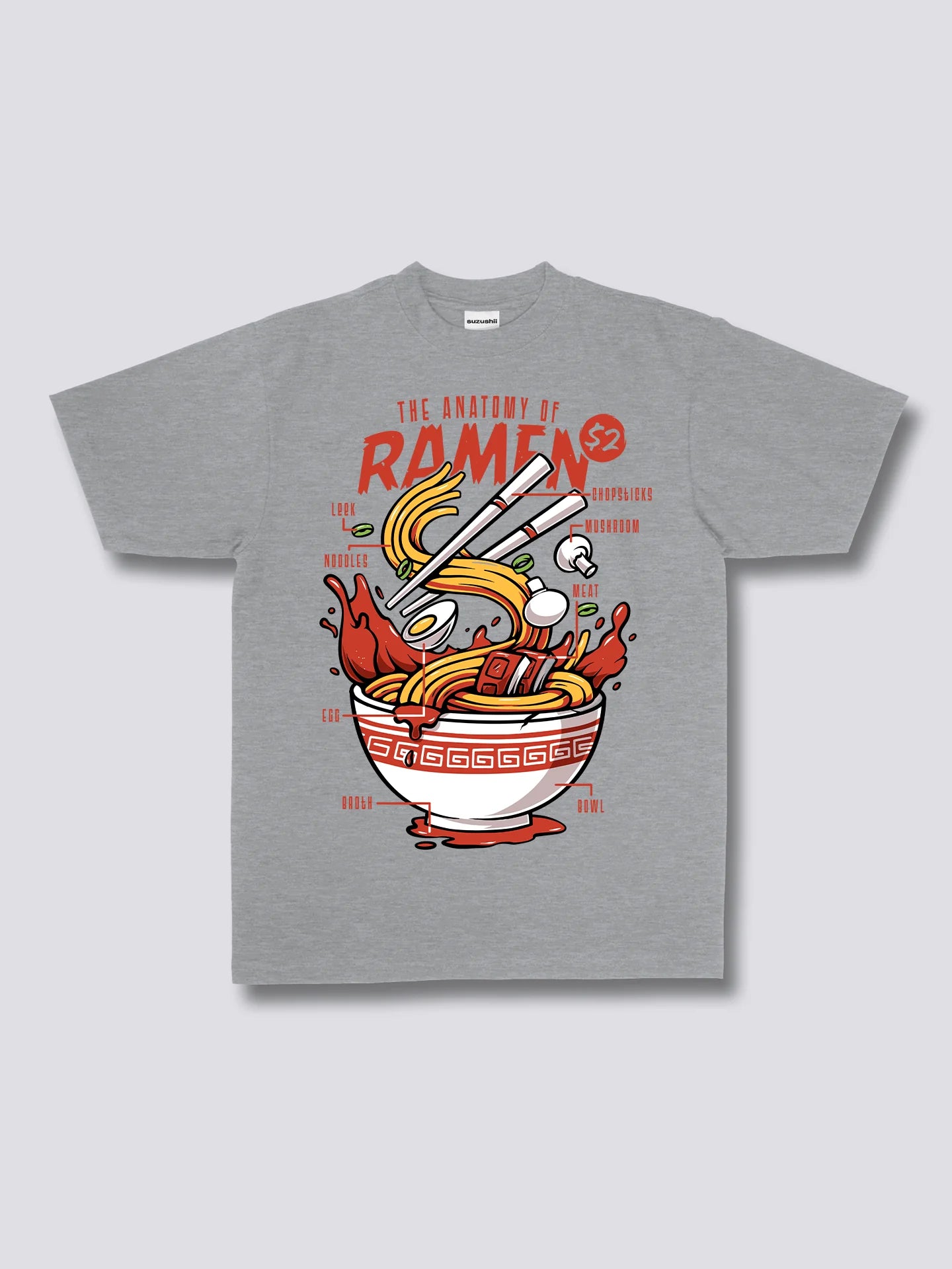 Anatomy Of Ramen T-shirt