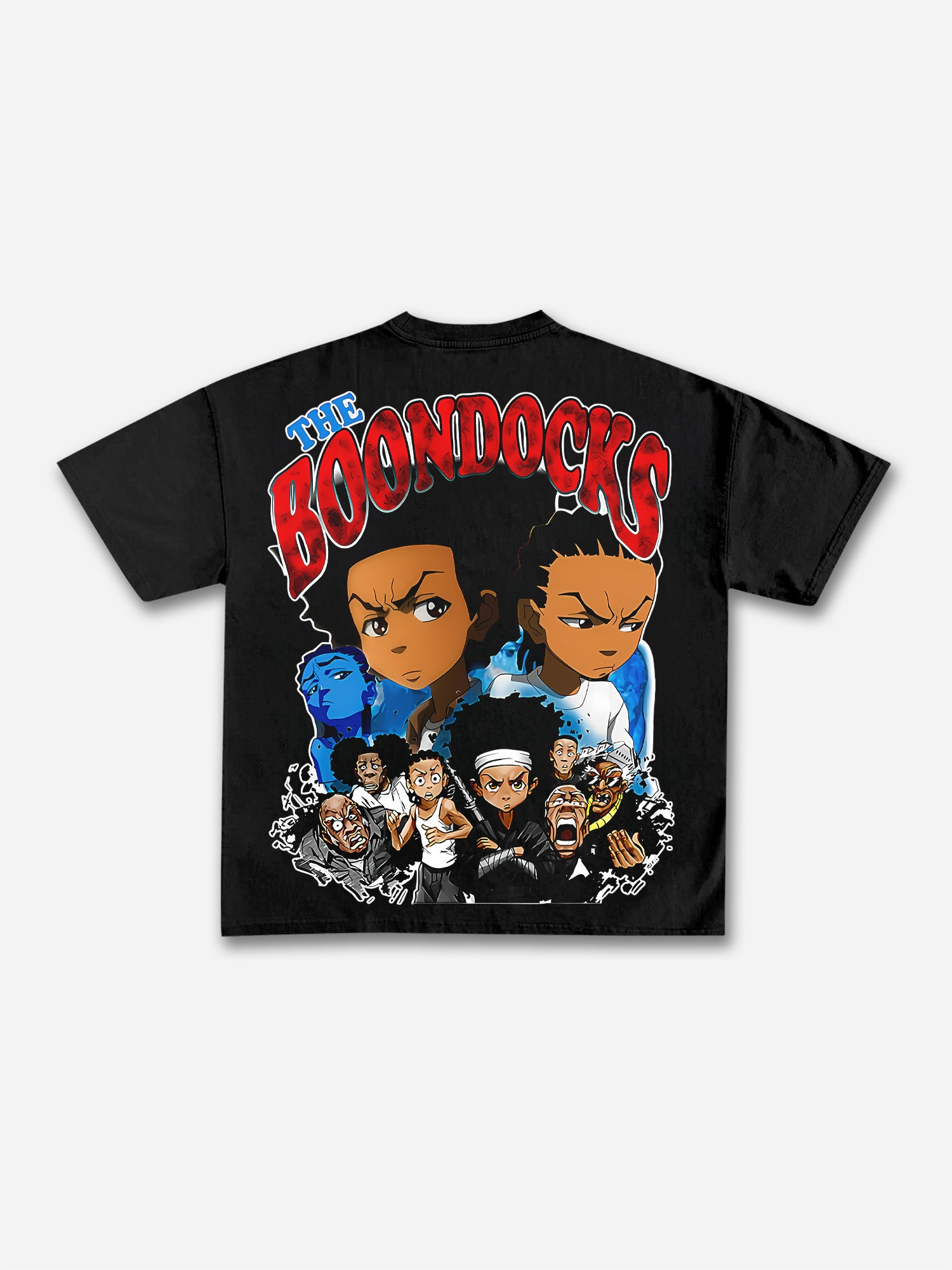The Boondocks Themed Print Graphic Cotton T-shirt