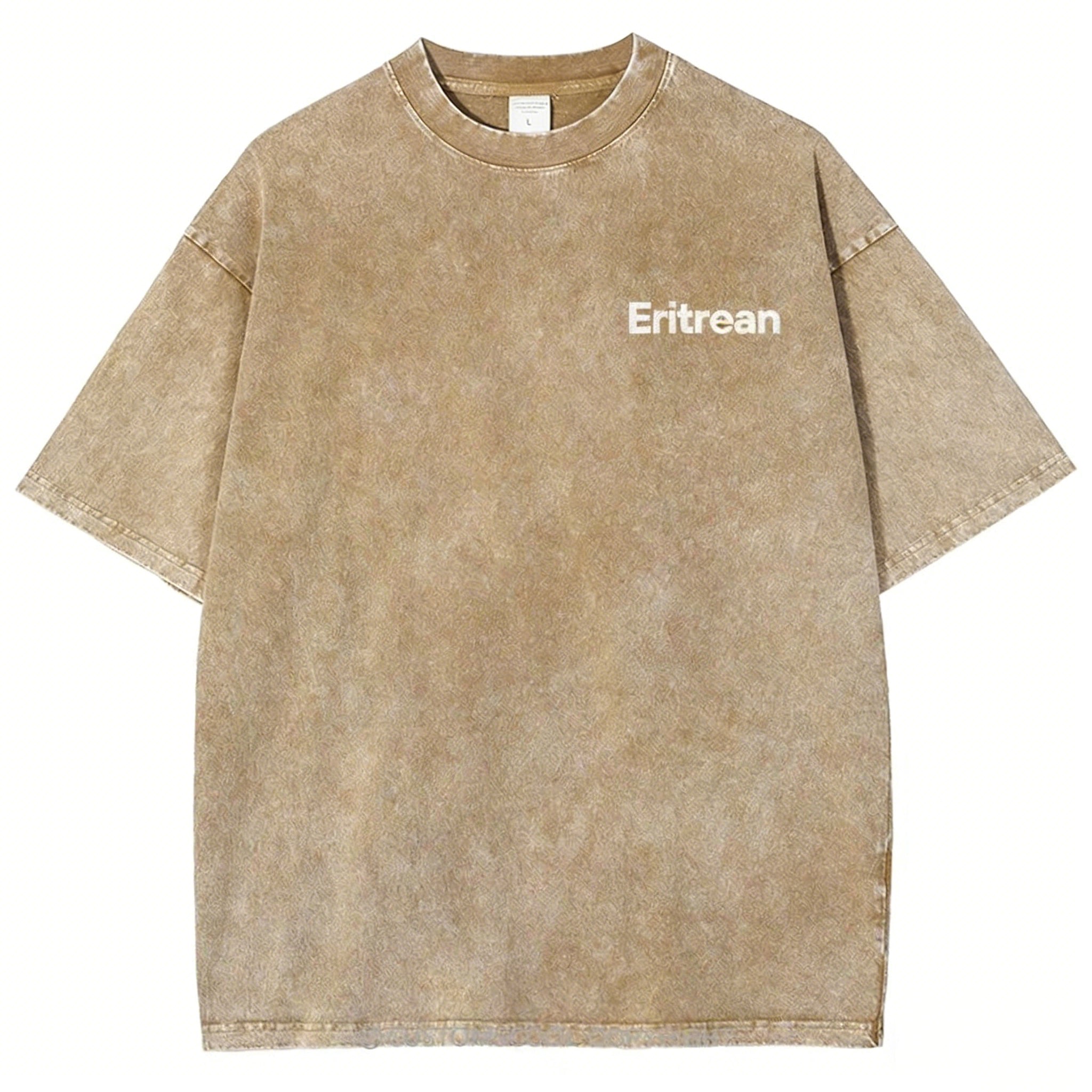 Eritrean Unisex Fit Washed T-shirt