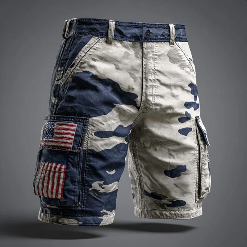 Men's Us 250th Anniversary Camouflage Print Shorts