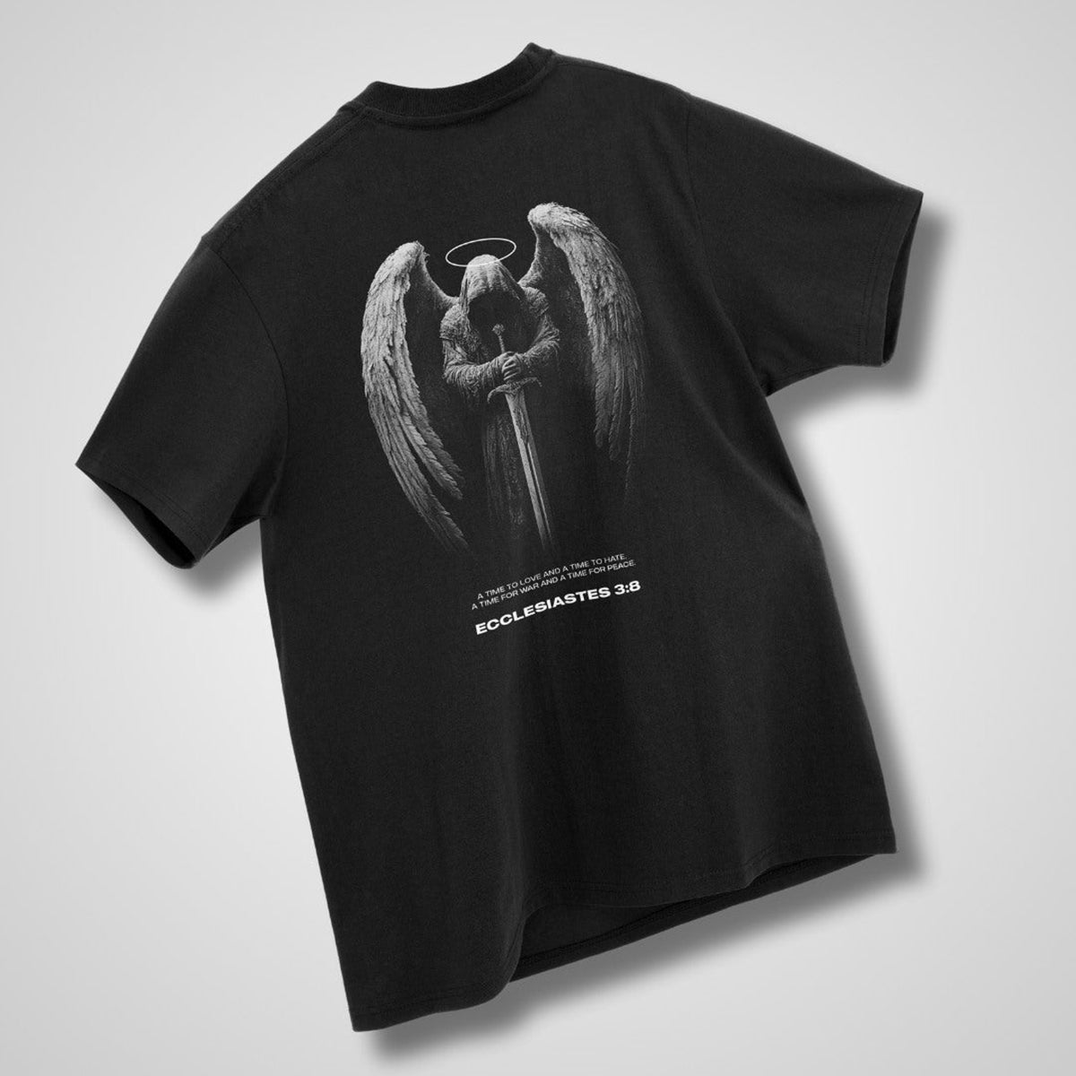 Ecclesiastes 3:8 Wings Of War Oversized T-shirt