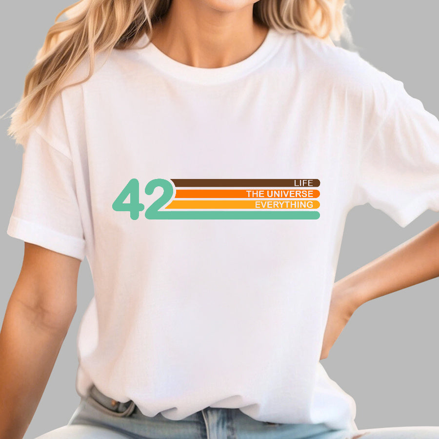 42 Life The Universe And Everything T-shirt