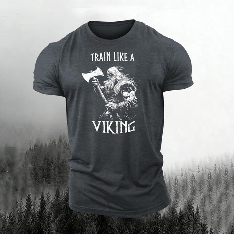 Train Like A Viking Fitness T-shirt