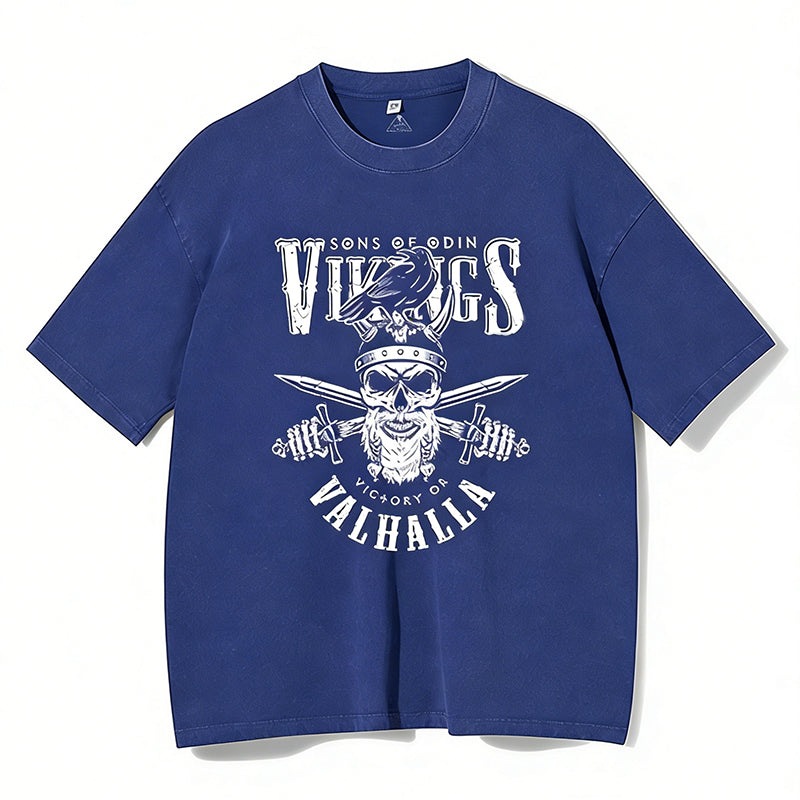 Vikings Valhalla Washed Gym Shirt