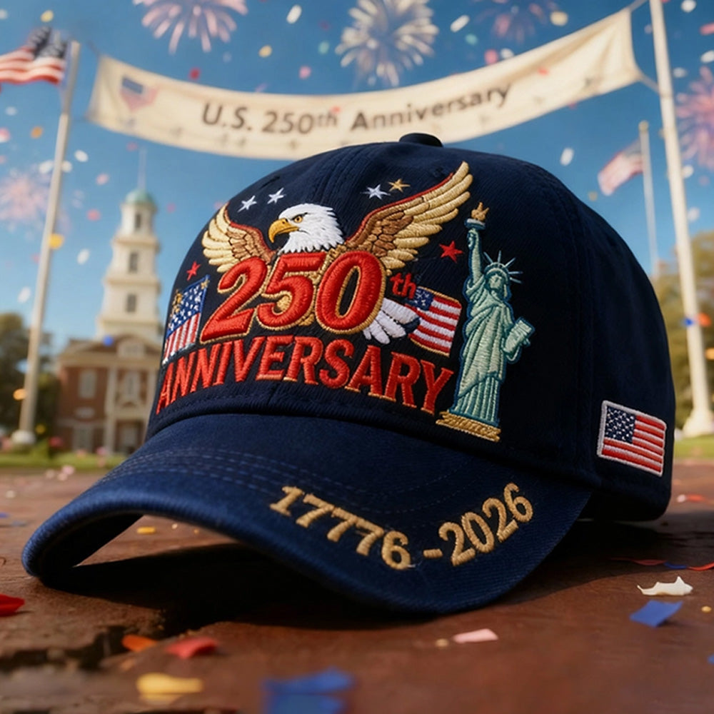 United States 250th Anniversary Print Cap