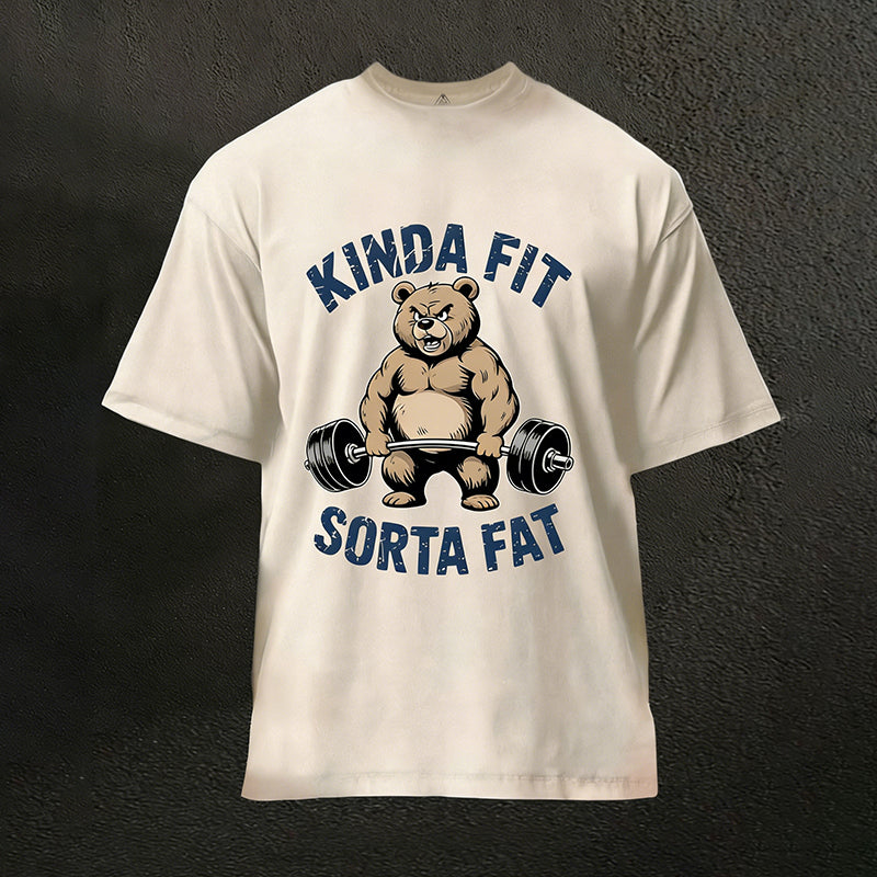 Kinda Fit Sorta Fat Washed Gym Shirt