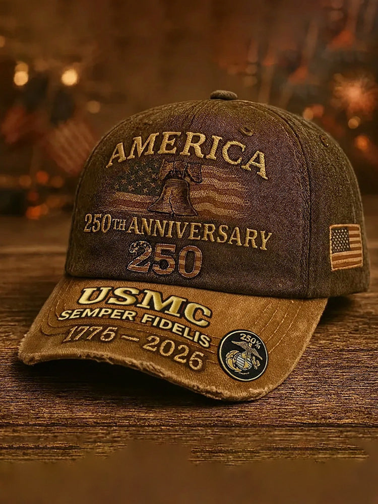 United States 250th Anniversary Print Cap