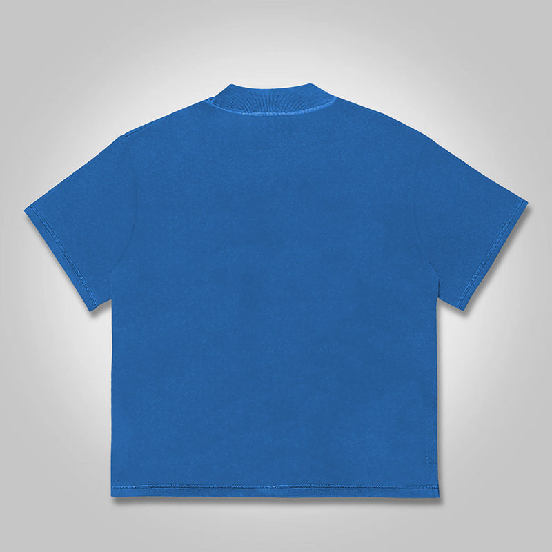 Vintage Sportswear Style, Loose-fitting T-shirt