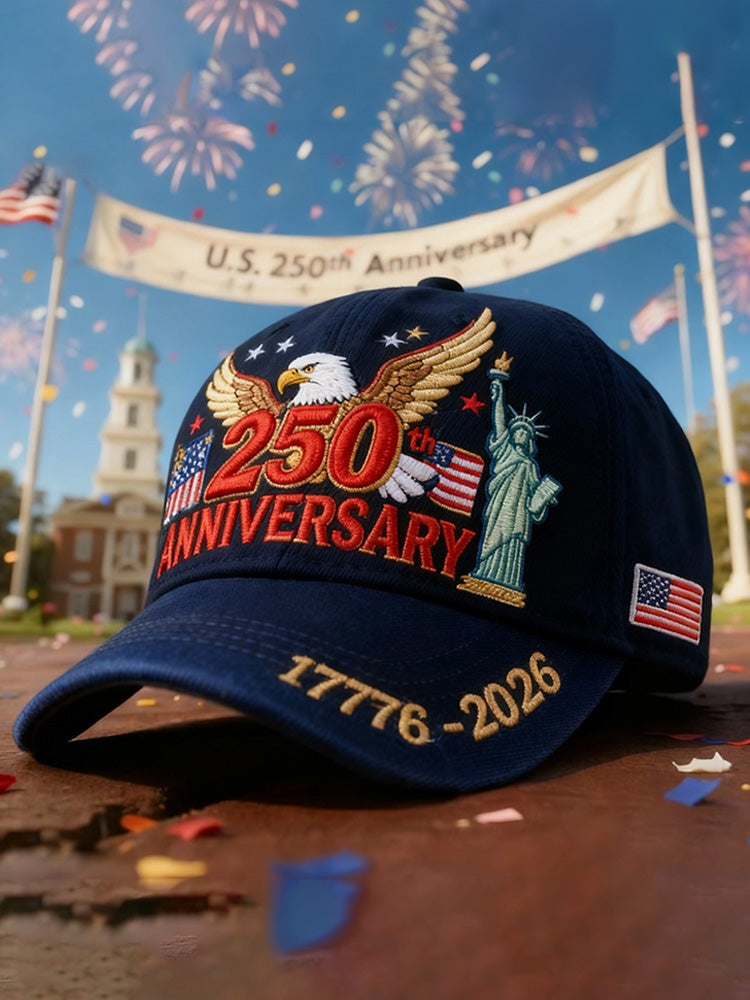 United States 250th Anniversary Print Cap