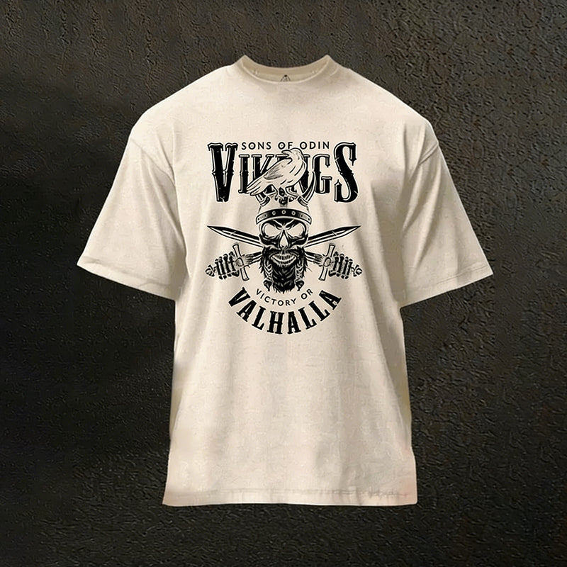 Vikings Valhalla Washed Gym Shirt