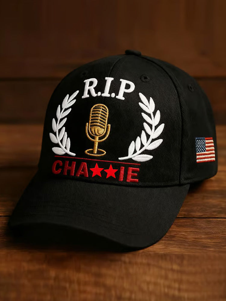 Unisex Freedom American Flag Print Baseball Cap