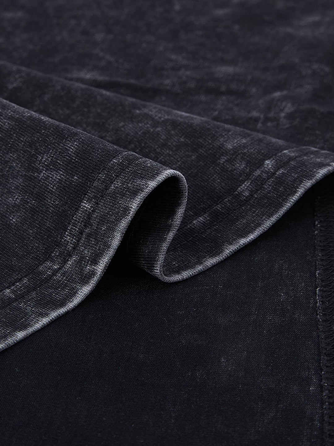 Angel Cross Graffiti Street Graphic Acid Washed T-shirt