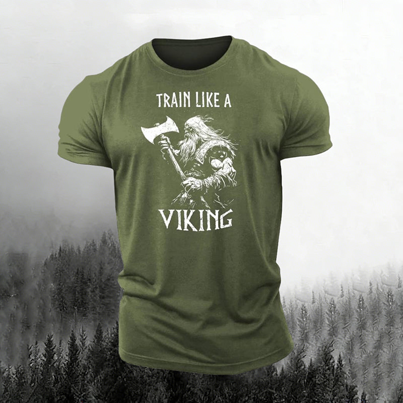 Train Like A Viking Fitness T-shirt