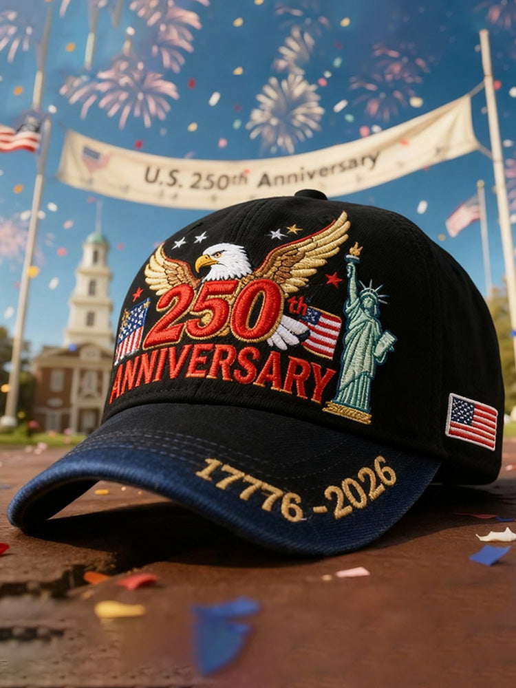 United States 250th Anniversary Print Cap