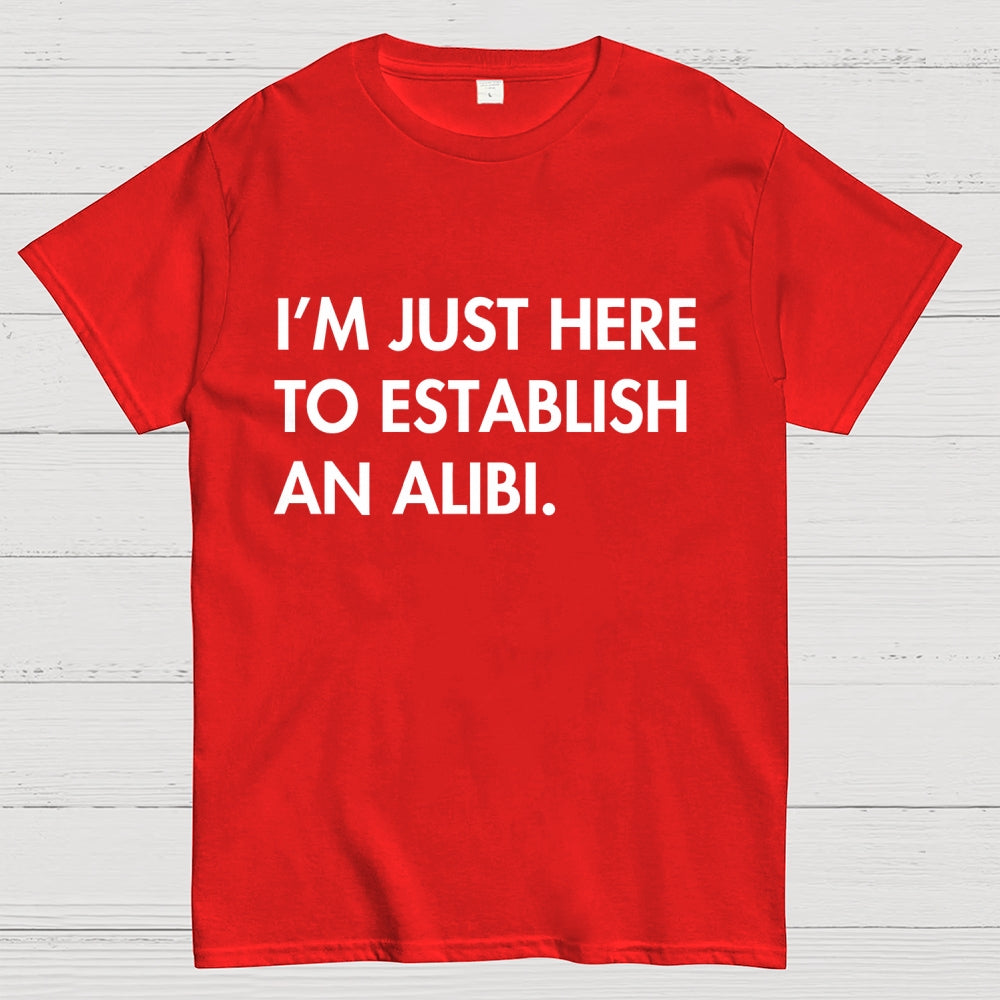 Alibi Geek T-shirt