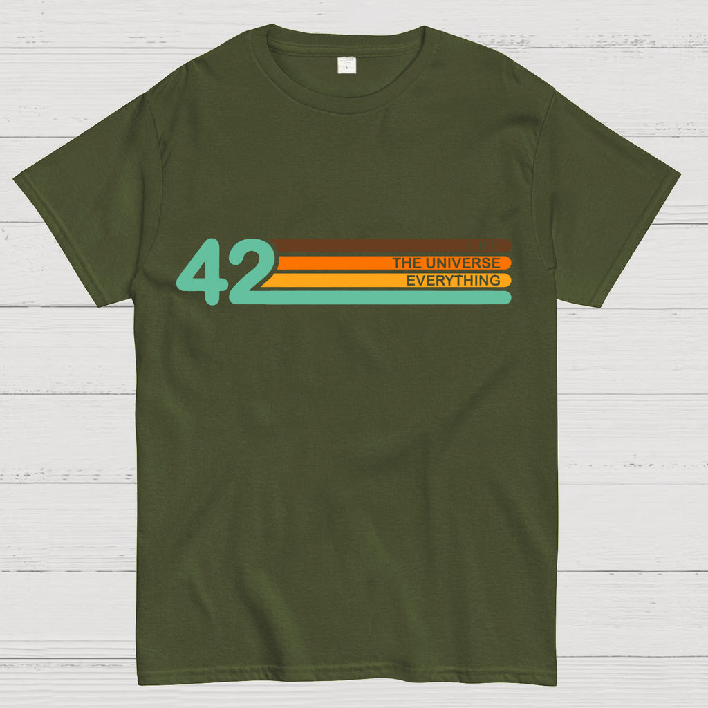 42 Life The Universe And Everything T-shirt