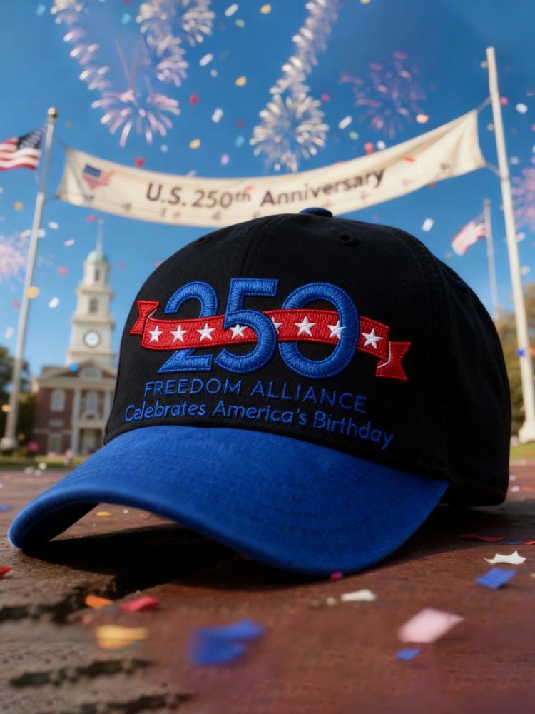 United States 250th Anniversary Print Cap
