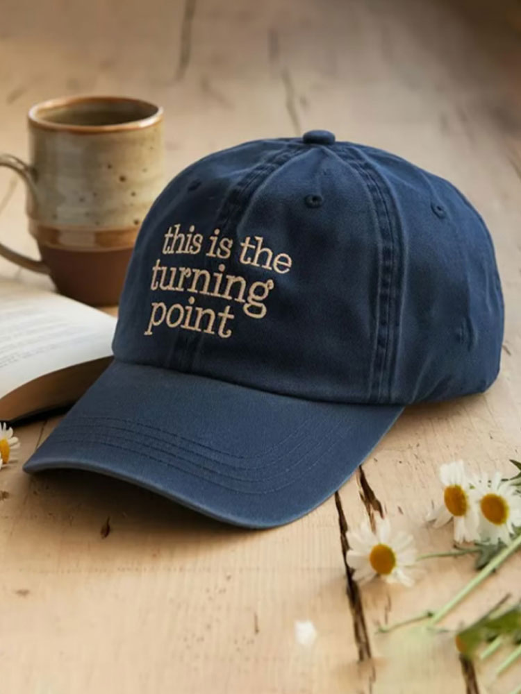 This Is The Turning Printed Baseball Cap