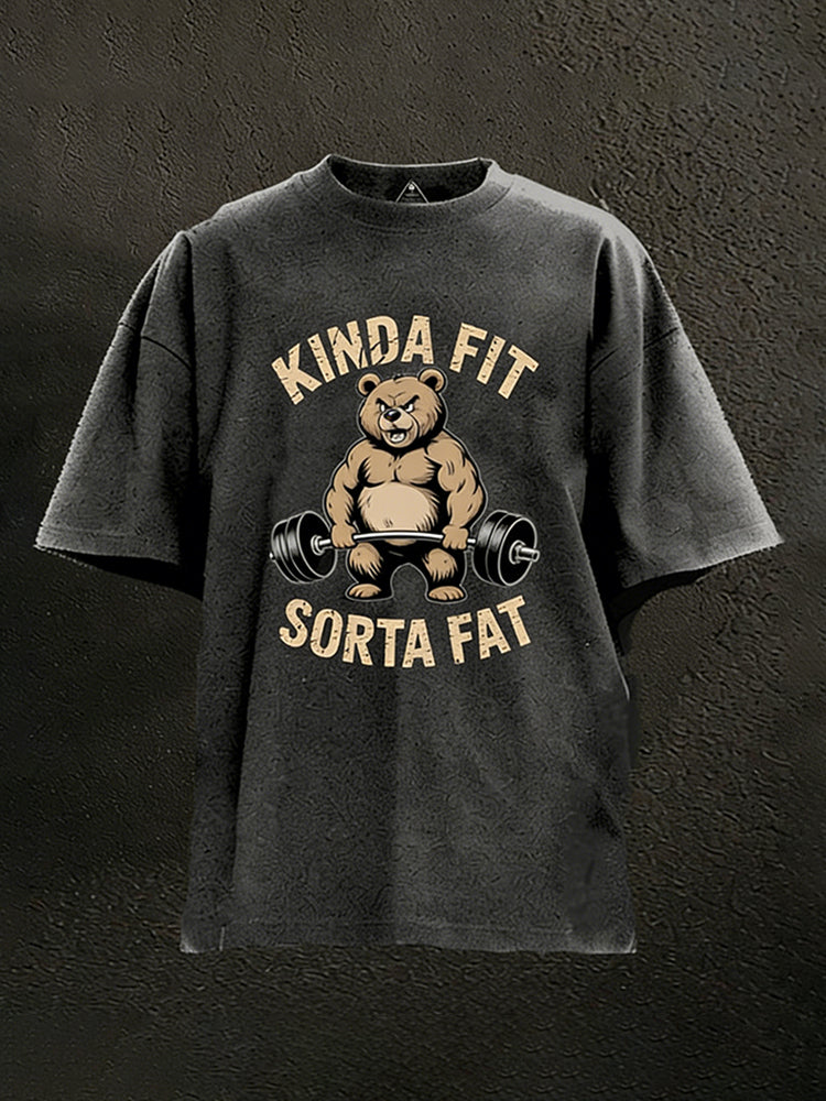 Kinda Fit Sorta Fat Washed Gym Shirt