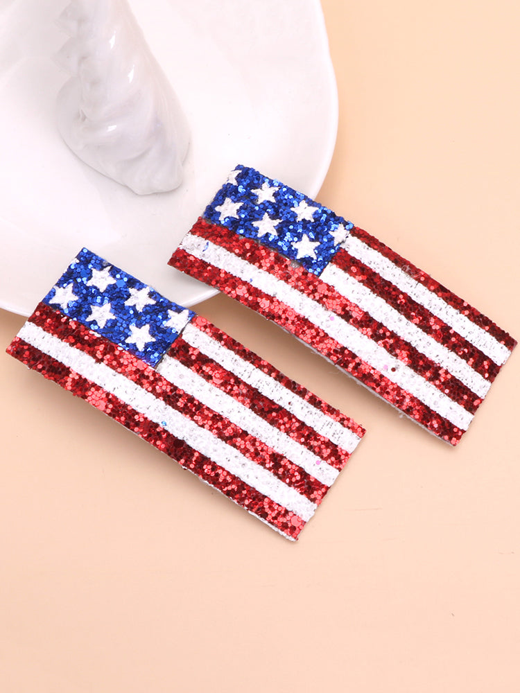 Independence Day Gritt Flash Bb Hair Clip