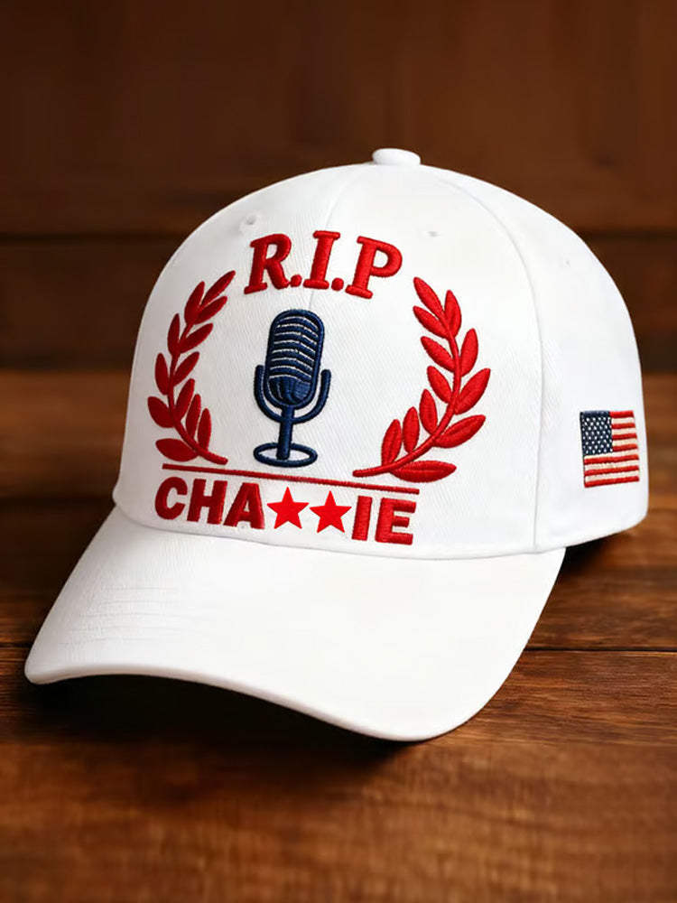 Unisex Freedom American Flag Print Baseball Cap