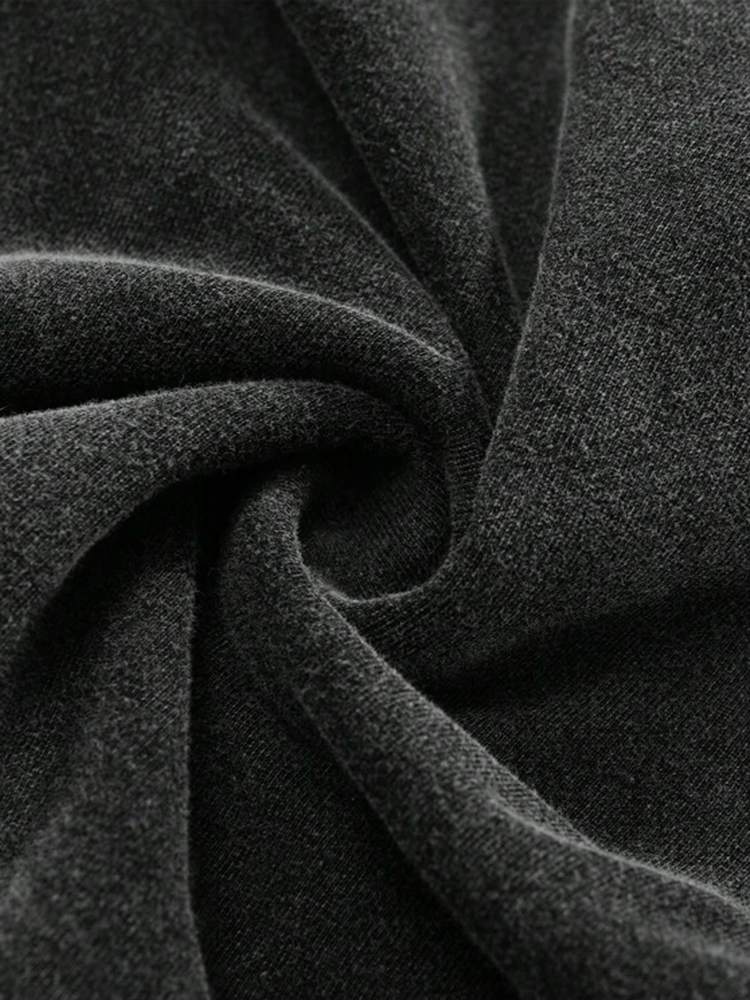 Vintage Washed And Distressed Racing-themed Loose-fitting Hoodie