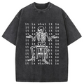 Helpless Skeleton Washed T-shirt