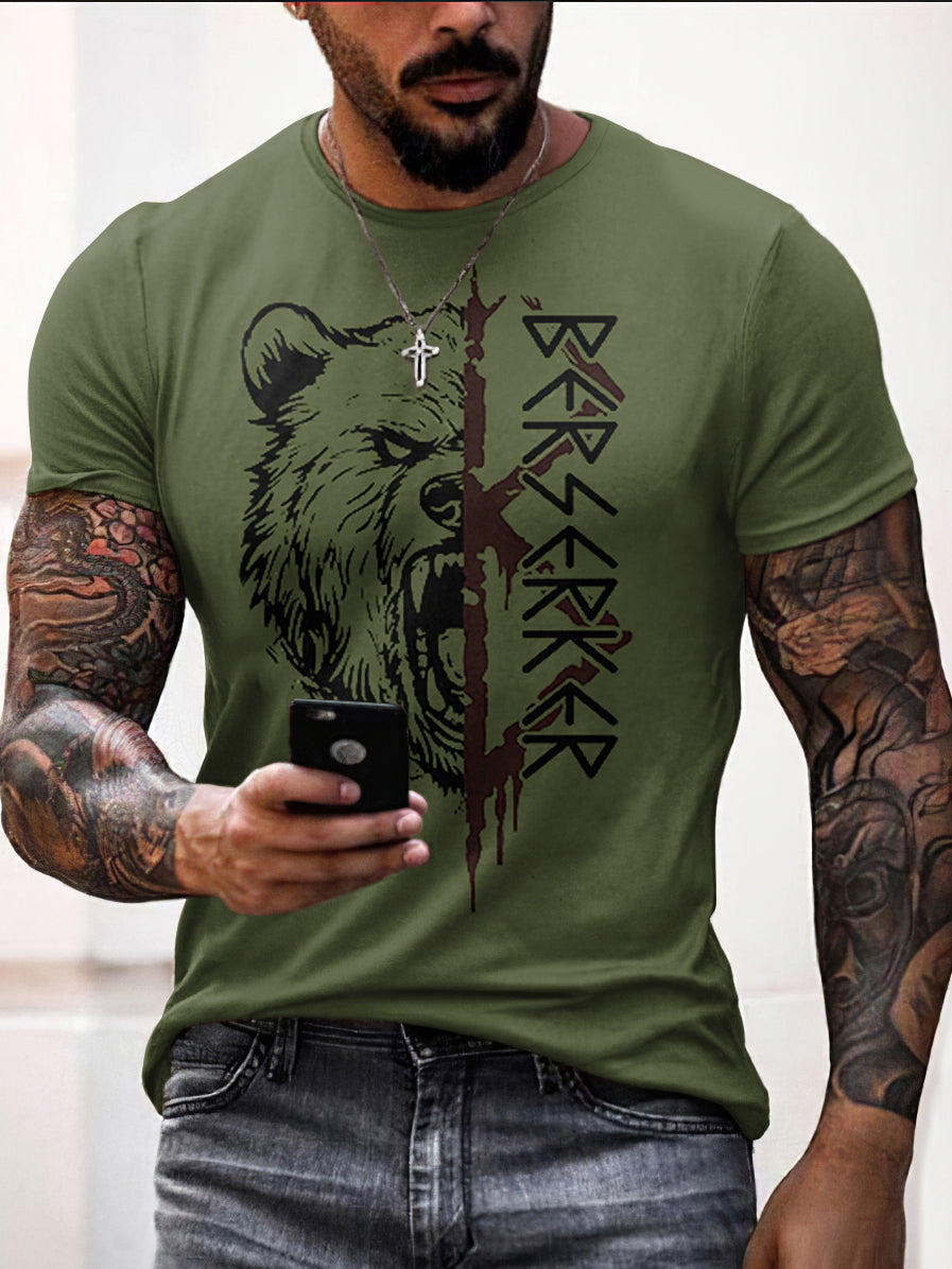 Berserker Rune Cotton T-shirt