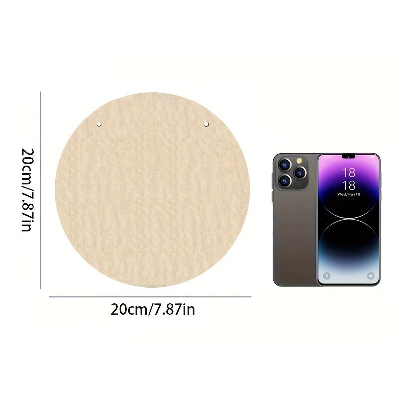 Independence Day Decoration Wooden Sign Hanging Eagle Welcome Door