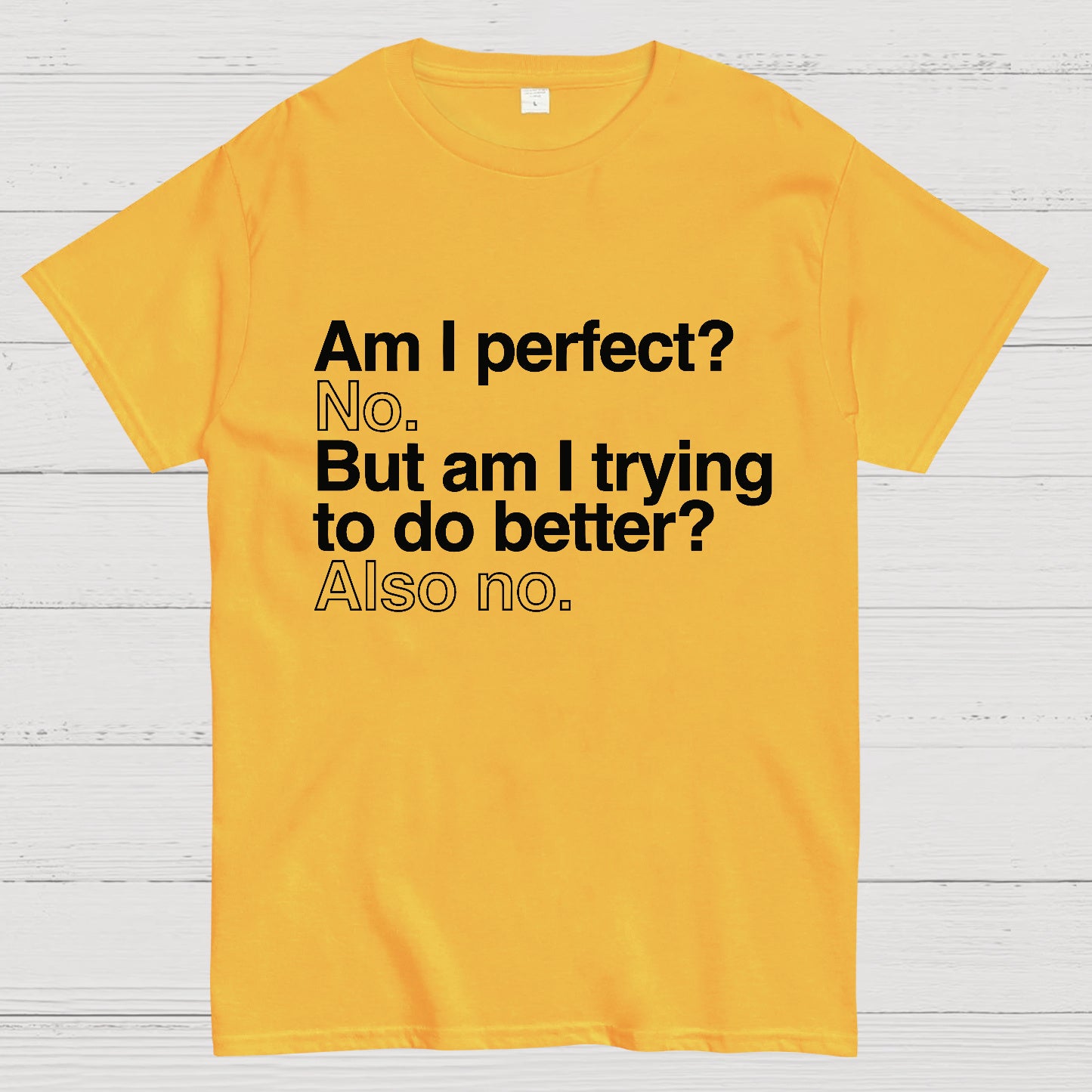 Am I Perfect T-shirt