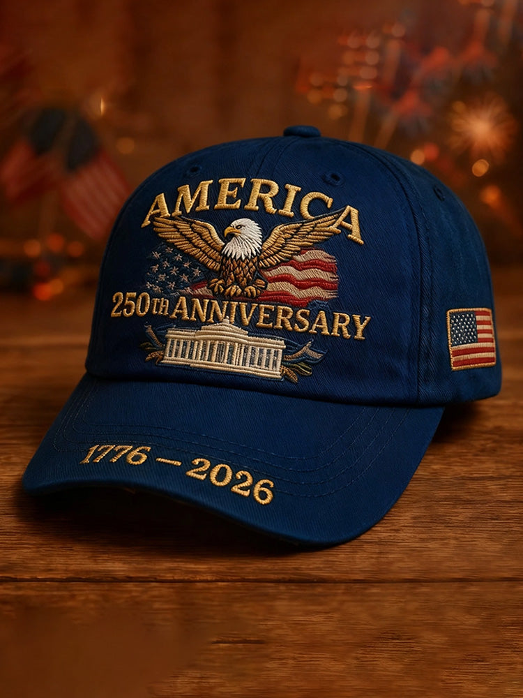 United States 250th Anniversary Print Cap