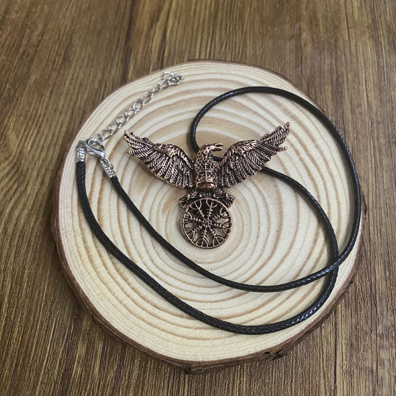 Viking Raven Men's Necklace