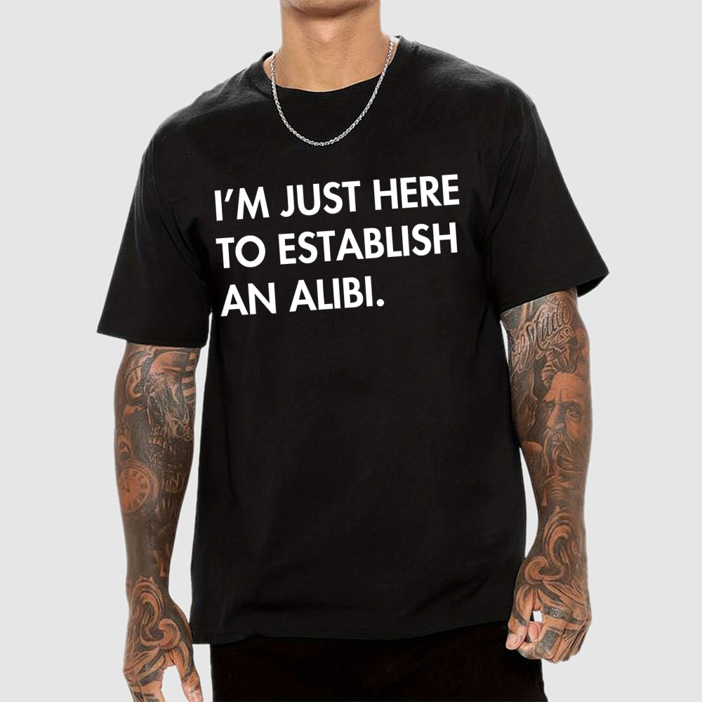 Alibi Geek T-shirt