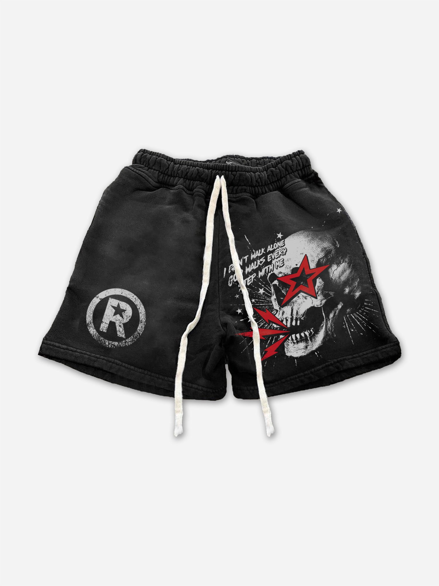 Street Star Skull Stars Vintage Graphic Casual Fashion Shorts
