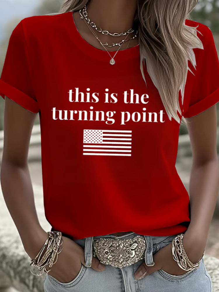 Women's This Is The Turning Point Pride T-shirt