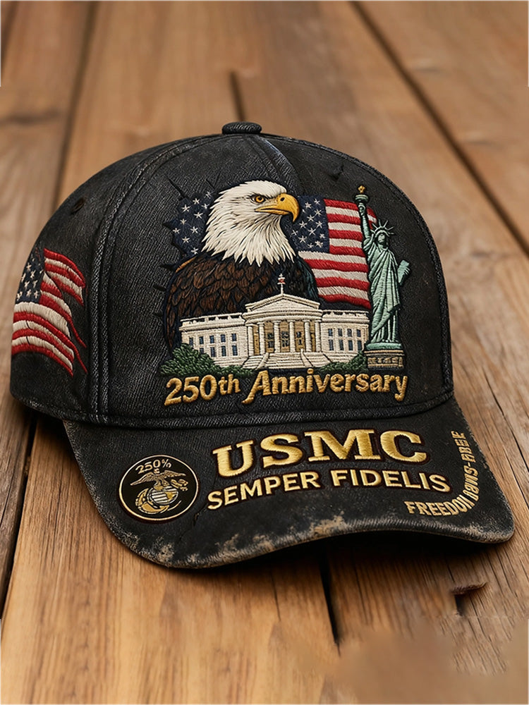 Usa 250th Anniversary Commemorative & Eagle Cap