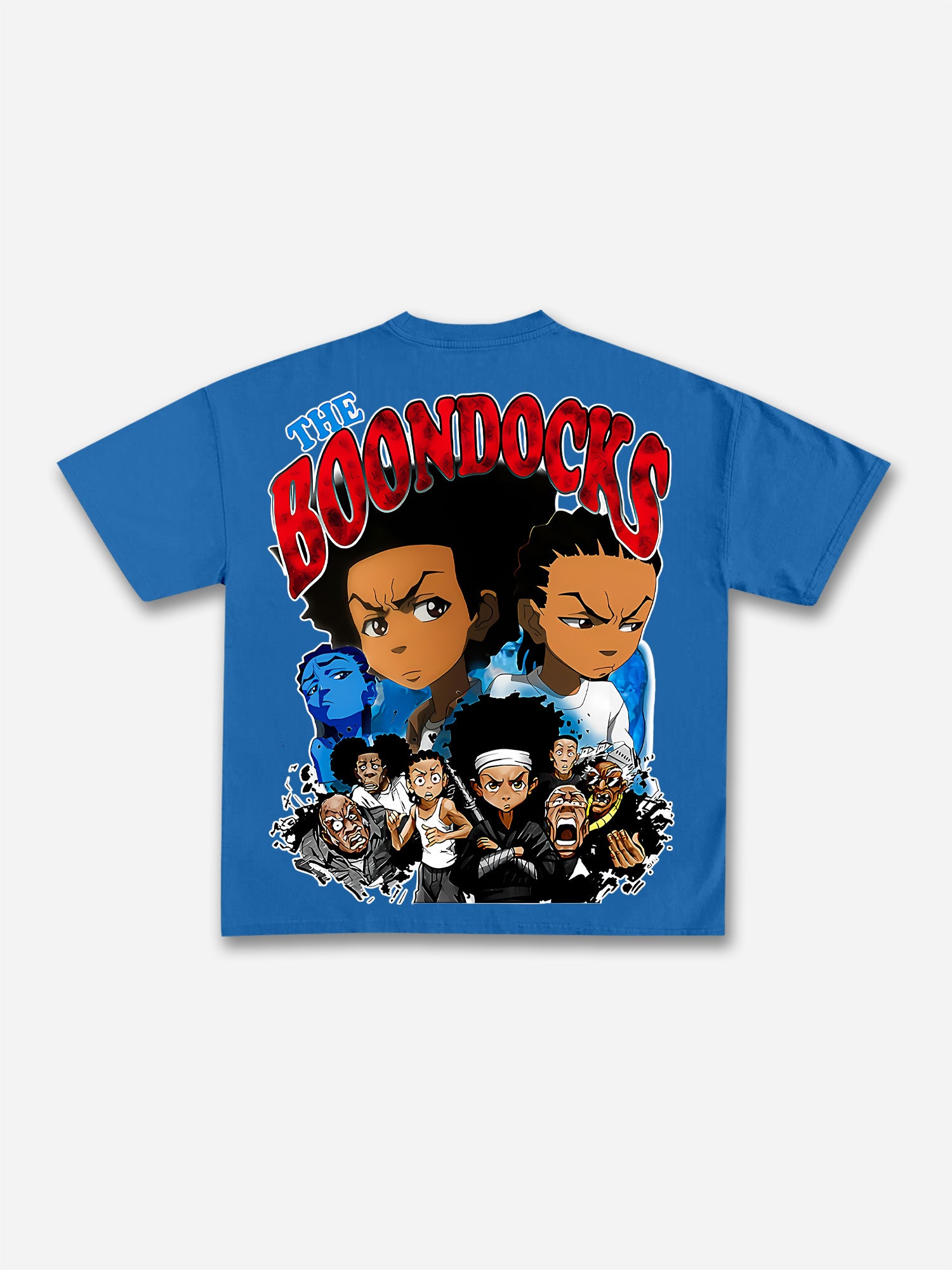 The Boondocks Themed Print Graphic Cotton T-shirt