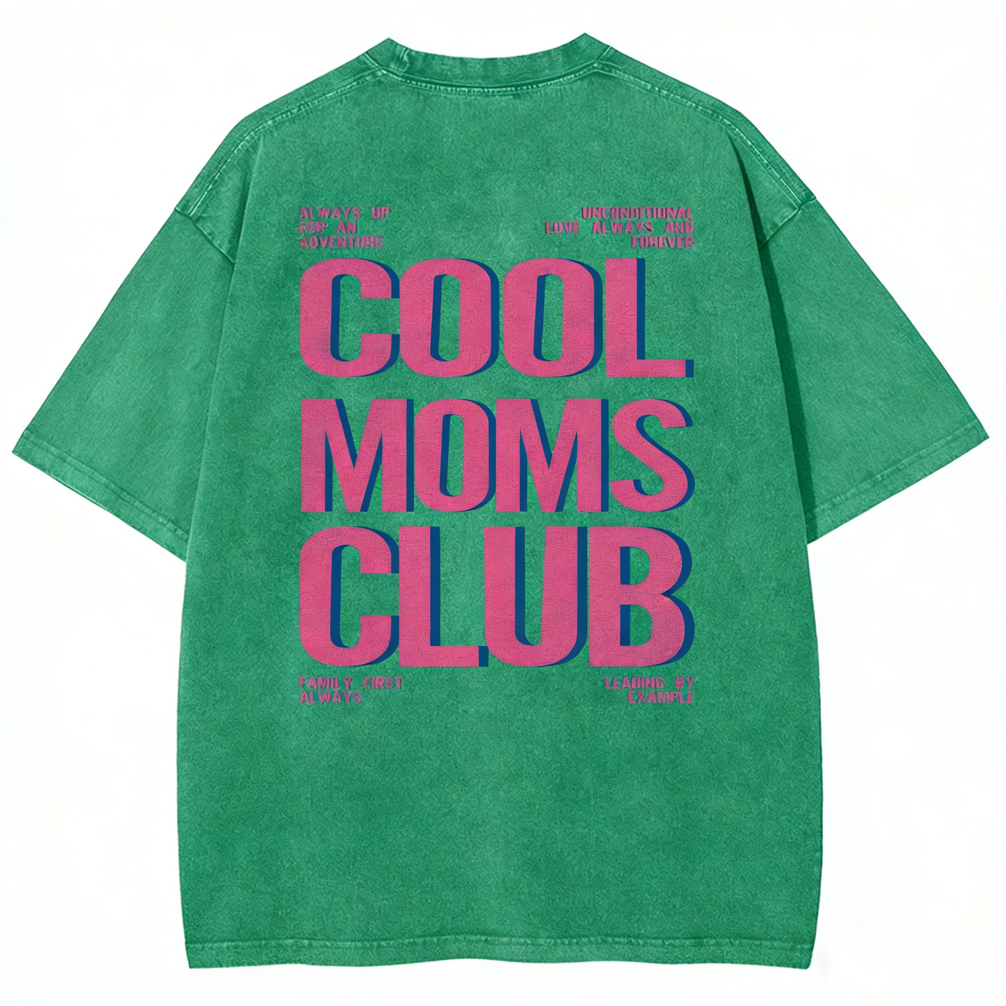 Cool Moms Club Unisex Fit Washed T-shirt